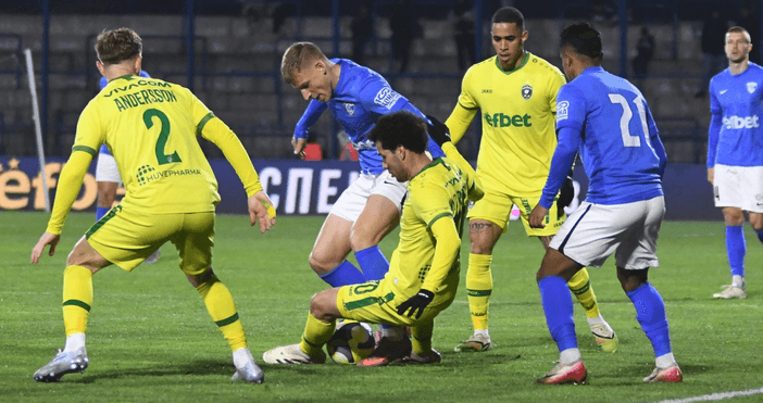 Спартак се срина пред Лудогорец: 1:5 разгром във Варна